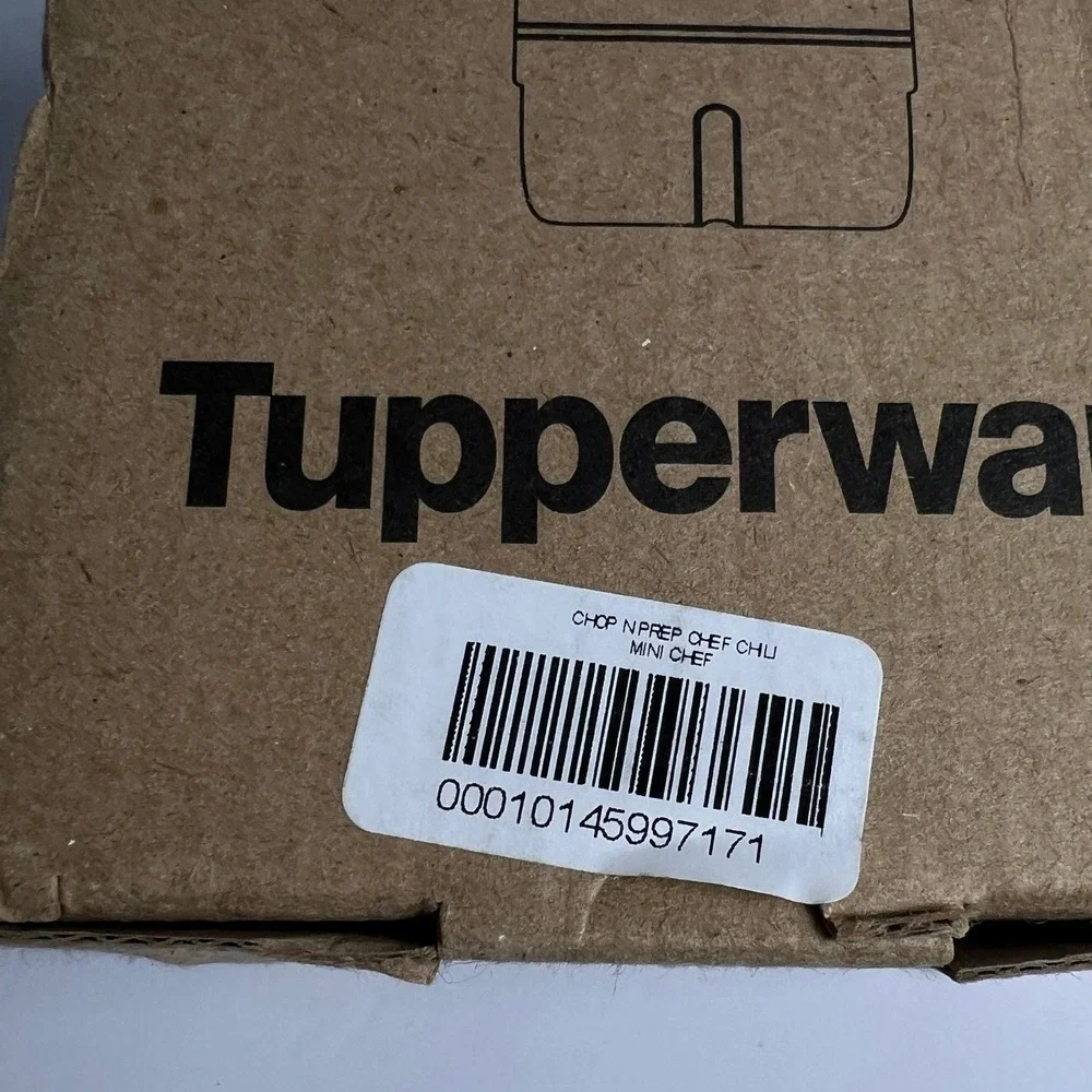 Tupperware Supersonic Chopper Compact Chop N Prep Red New